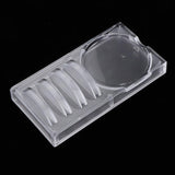 Maxbell Lashes Glue Pad Pallet Eyelash Extension Stand Holder Acrylic Tray Divider