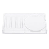 Maxbell Lashes Glue Pad Pallet Eyelash Extension Stand Holder Acrylic Tray Divider