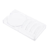 Maxbell Lashes Glue Pad Pallet Eyelash Extension Stand Holder Acrylic Tray Divider