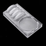 Maxbell Lashes Glue Pad Pallet Eyelash Extension Stand Holder Acrylic Tray Divider