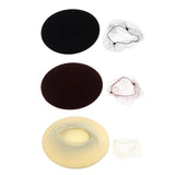 Maxbell Unisex Nylon Hair Net Dome Wig Cap Stretchy Snood for Making Wigs Cook Beige