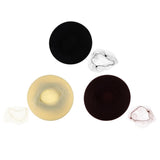 Maxbell Unisex Nylon Hair Net Dome Wig Cap Stretchy Snood for Making Wigs Cook Beige