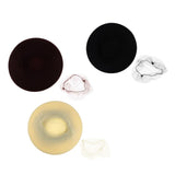Maxbell Unisex Nylon Hair Net Dome Wig Cap Stretchy Snood for Making Wigs Cook Beige