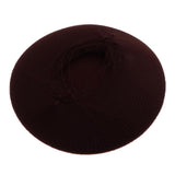 Maxbell Unisex Nylon Hair Net Dome Wig Cap Stretchy Snood for Making Wigs Cook Brown