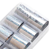 Max 10 Designs/box Nail Art Decoration Iridescent Star Stickers Mixed Style 02