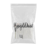 Maxbell 15PC Makeup Brushes Beauty Applicator for Foundation Blending Powder Silver