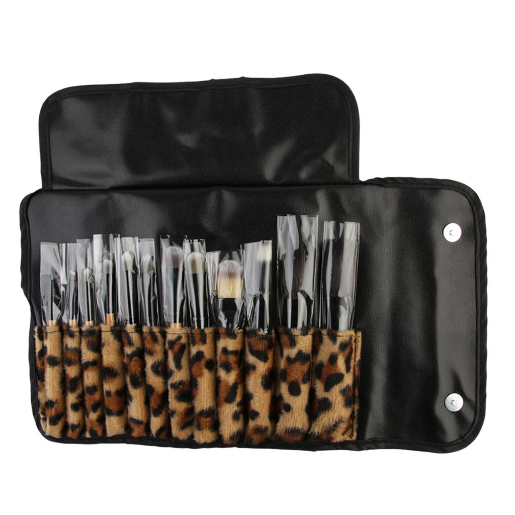 12Pcs Makeup Brushes Set with Storage Bag for Foundation Powder Blending Blush Concealers