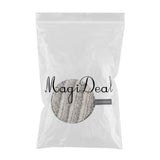 Maxbell Resuable Washable Makeup Rmover Puff Sponge for Facial Cleansing White-Brown