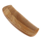 Maxbell Wooden Half Moon Shaped Hair Care Anti-static Sandalwood Comb for Women Men