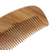 Maxbell Wooden Half Moon Shaped Hair Care Anti-static Sandalwood Comb for Women Men