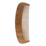 Maxbell Wooden Half Moon Shaped Hair Care Anti-static Sandalwood Comb for Women Men