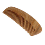 Maxbell Wooden Half Moon Shaped Hair Care Anti-static Sandalwood Comb for Women Men
