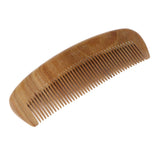 Maxbell Wooden Half Moon Shaped Hair Care Anti-static Sandalwood Comb for Women Men