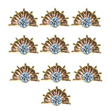 10Pcs Nail Art Tips Rhinestone Glitter Jewelry Decoration Rhinestones 02