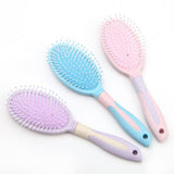 Maxbell Cushion Detangling Comb Curly Hair Round Brush Massage Comb Light Pink - Aladdin Shoppers
