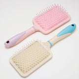 Maxbell Large Detangling Paddle Hairbrush Hair Comb for Wet or Dry Hair Light Yellow