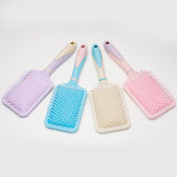 Maxbell Large Detangling Paddle Hairbrush Hair Comb for Wet or Dry Hair Light Yellow