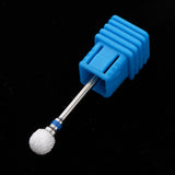 Maxbell Electric Ceramic Nail Drill Bit Grinding Head for Nail Buffer Dead Polish 01
