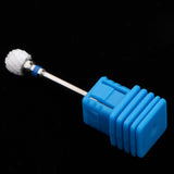 Maxbell Electric Ceramic Nail Drill Bit Grinding Head for Nail Buffer Dead Polish 01