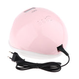 Maxbell 48W Auto Sensor UV Light Nail Dryer 3 Timer Setting Gel Nails Curing Lamp Pink