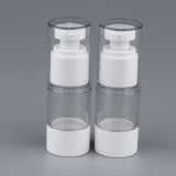 Maxbell 2X Empty Refillable Essence Vacuum Bottles Cosmetic Sample Containers 15ml
