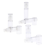 Maxbell 2X Empty Refillable Essence Vacuum Bottles Cosmetic Sample Containers 15ml