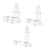 Maxbell 2X Empty Refillable Essence Vacuum Bottles Cosmetic Sample Containers 15ml