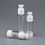 Maxbell 2X Empty Refillable Essence Vacuum Bottles Cosmetic Sample Containers 15ml