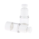 Maxbell 2X Empty Refillable Essence Vacuum Bottles Cosmetic Sample Containers 15ml