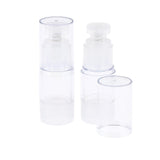 Maxbell 2X Empty Refillable Essence Vacuum Bottles Cosmetic Sample Containers 15ml
