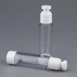 Maxbell 2X Empty Refillable Essence Vacuum Bottles Cosmetic Sample Containers 50ml