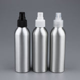 Maxbell 2Pieces Reusable Aluminum Empty Pump BottleS for Bathroom Travel hotel Clear