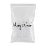 Maxbell 2pcs Empty Cosmetic Pump Dispenser PET Plastic Bottle 350ml 350ml White Pump
