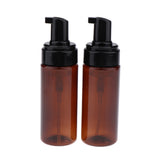 Maxbell 2pcs Foaming Soap Dispenser Pump Bottle Makeup Cosmetic Bottles 150ml Brown