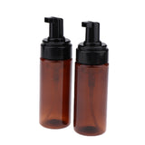 Maxbell 2pcs Foaming Soap Dispenser Pump Bottle Makeup Cosmetic Bottles 150ml Brown
