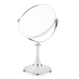Max Dual Side Freestanding Makeup Shaving Cosmetic 1X/3X Magnifying Mirror Round