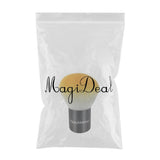 Maxbell Portable Soft Loose Powder Brush Blush Applicator Makeup Beauty Tool Yellow
