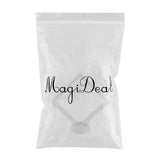 Maxbell False Nail Art Display Stand Nail Tips Show Frame Salon Manicure Tool White
