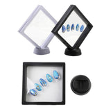 Maxbell False Nail Art Display Stand Nail Tips Show Frame Salon Manicure Tool White