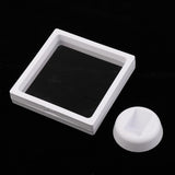 Maxbell False Nail Art Display Stand Nail Tips Show Frame Salon Manicure Tool White