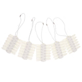 Maxbell 100pcs Nail Art Polish Display Tips Fan Practice Board Training Sticks Fan
