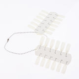 Maxbell 100pcs Nail Art Polish Display Tips Fan Practice Board Training Sticks Fan