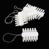 Maxbell 100pcs Nail Art Polish Display Tips Fan Practice Board Training Sticks Fan