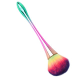 Maxbell Soft Loose Powder Brush Blush Applicator Makeup Beauty Tool Gradient Color