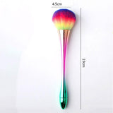 Maxbell Soft Loose Powder Brush Blush Applicator Makeup Beauty Tool Gradient Color