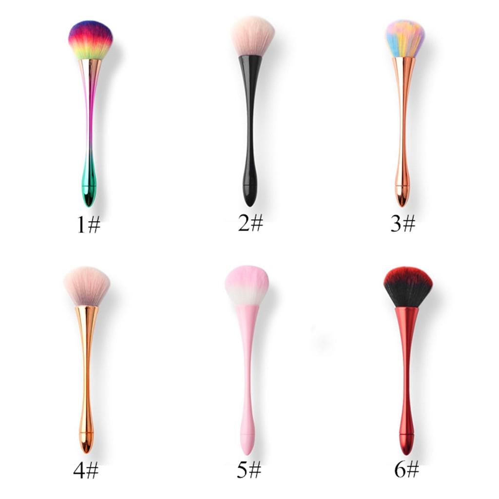 Maxbell Soft Loose Powder Brush Blush Applicator Makeup Beauty Tool Gradient Color