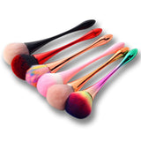 Maxbell Soft Loose Powder Brush Blush Applicator Makeup Beauty Tool Black