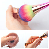 Maxbell Soft Loose Powder Brush Blush Applicator Makeup Beauty Tool Black
