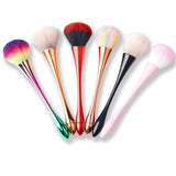 Maxbell Soft Loose Powder Brush Blush Applicator Makeup Beauty Tool Black