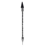 Nail Art Dotting Pen Dual-ended Rhinestone Beads Picker Wax Pencil Black